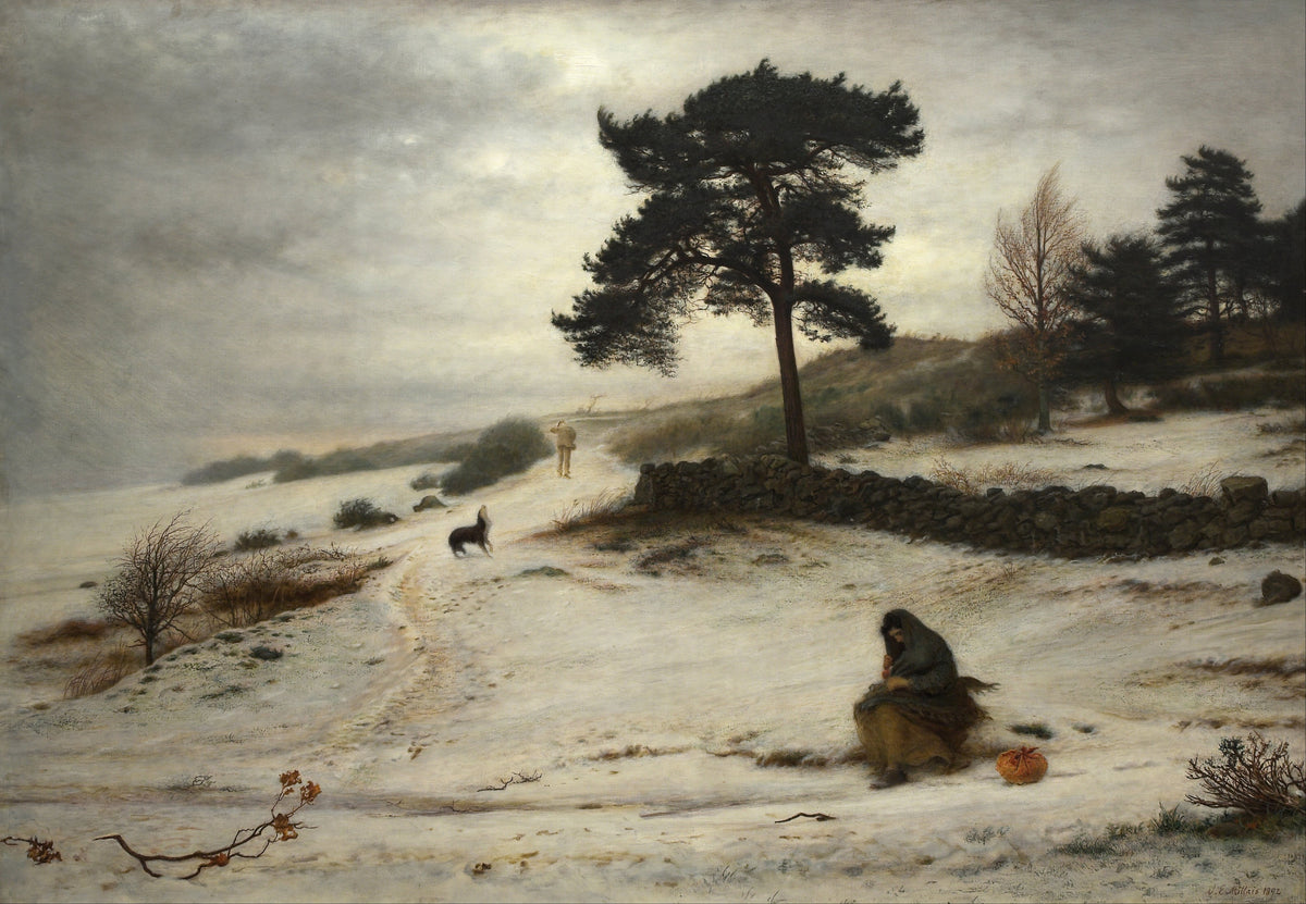 John Everett Millais — Blow, Blow, Thou Winter Wind | Pre-Raphaelite Art Print