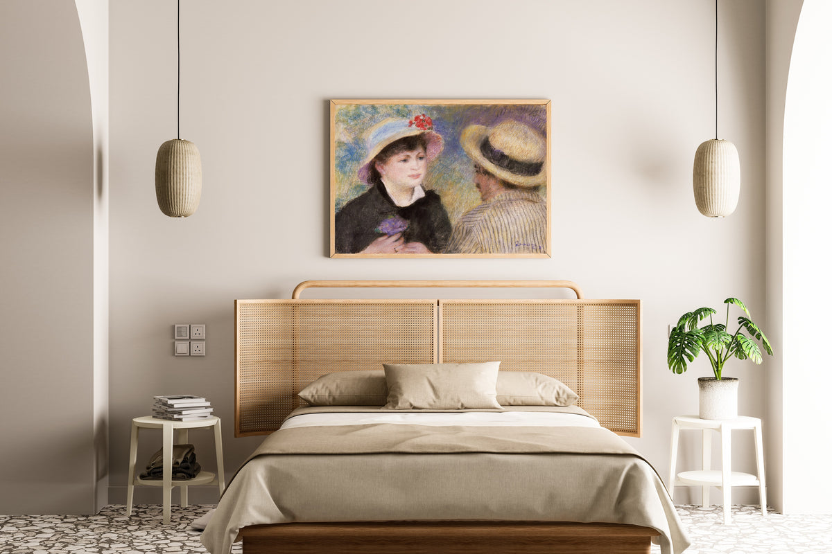 Pierre-Auguste Renoir — Boating Couple (said to be Aline Charigot and Renoir) | Fine Art Print