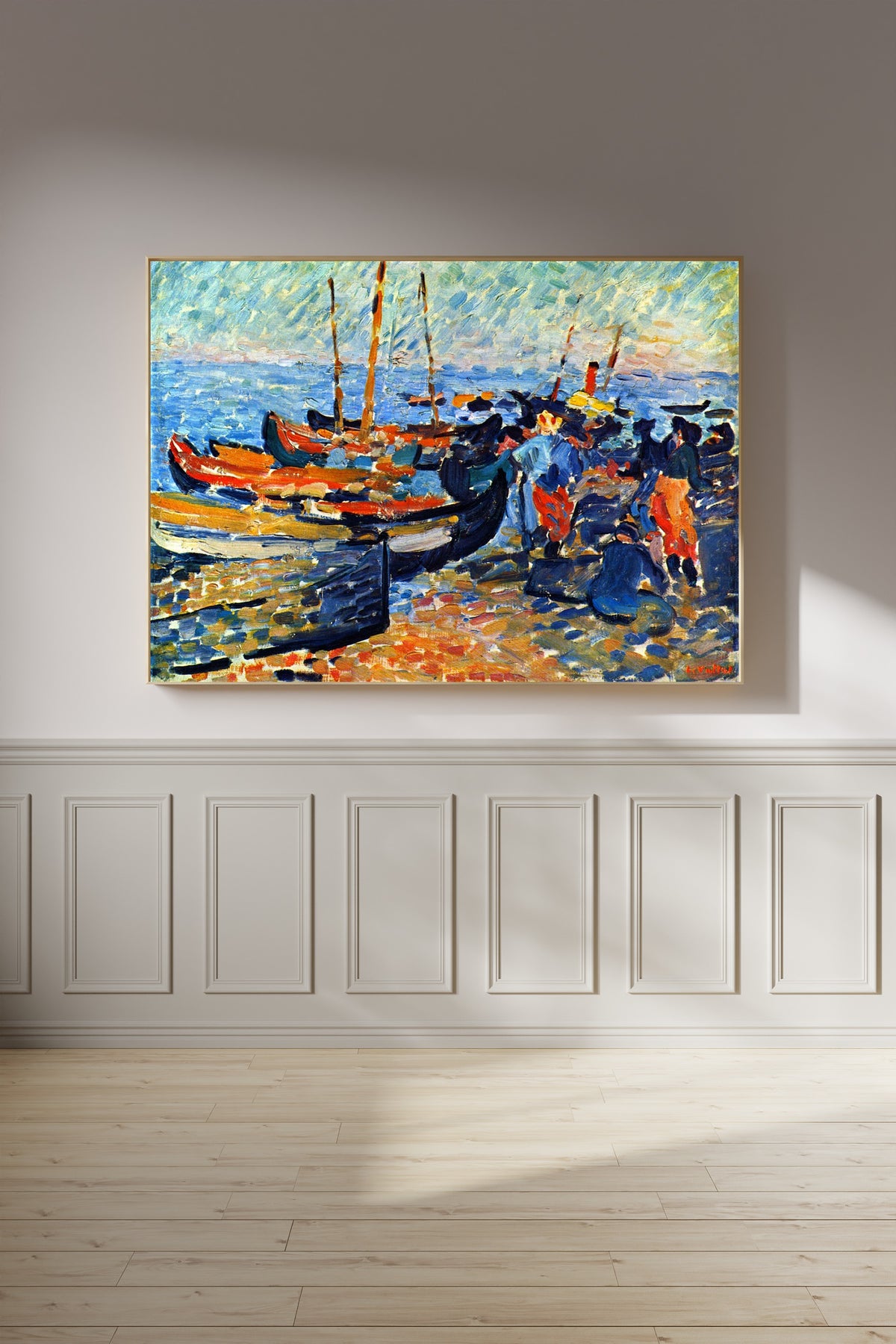 Louis Valtat — Boats at Arcachon | Fauvist Fine Art Print