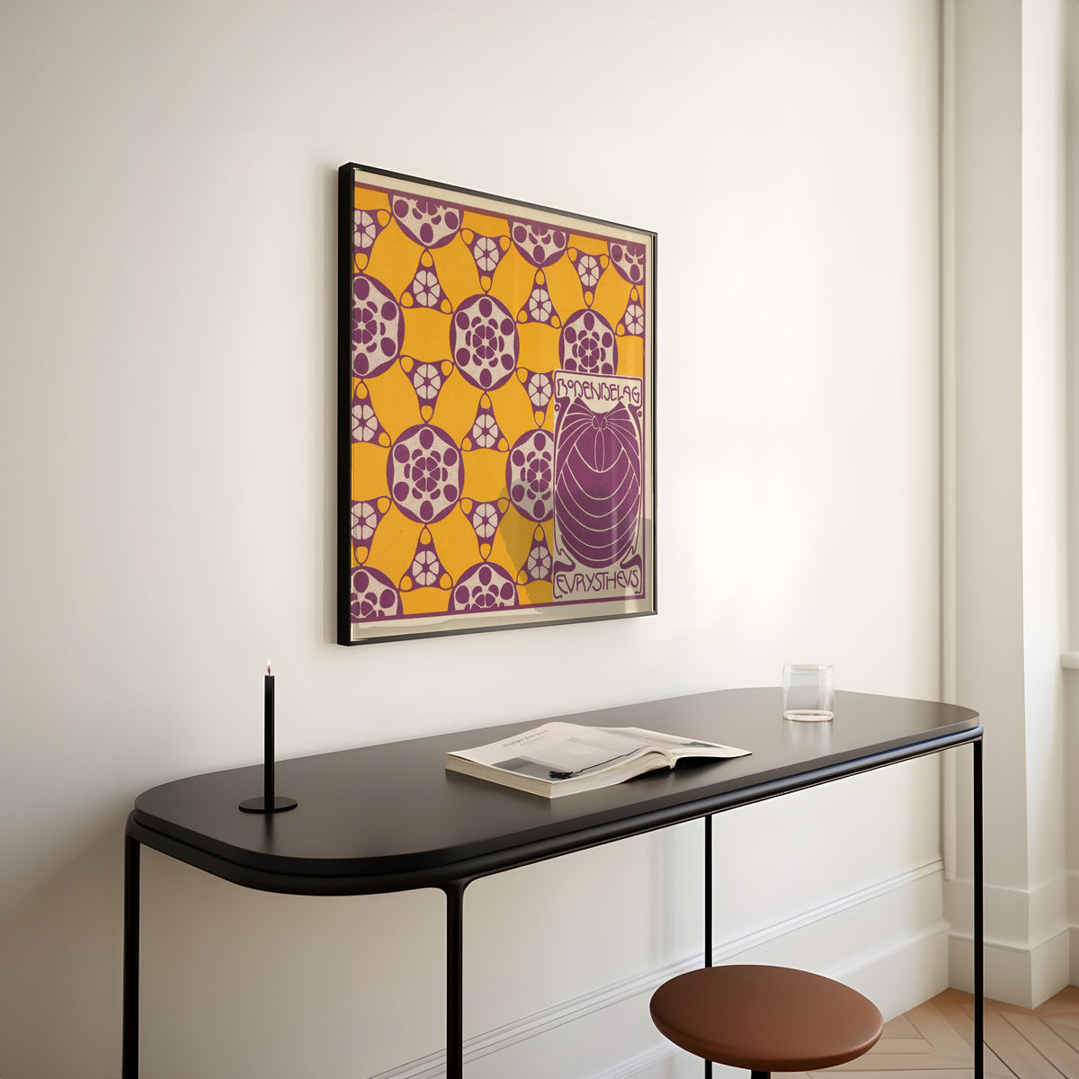 Koloman Moser — Bodenbelag Eurystheus (Eurystheus Floor Covering) | Pattern Design Print