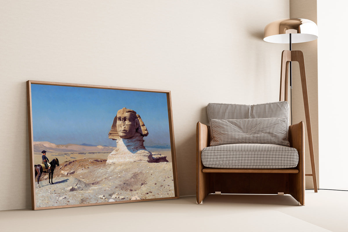 Jean-Léon Gérôme — Bonaparte Before the Sphinx | Fine Art Print