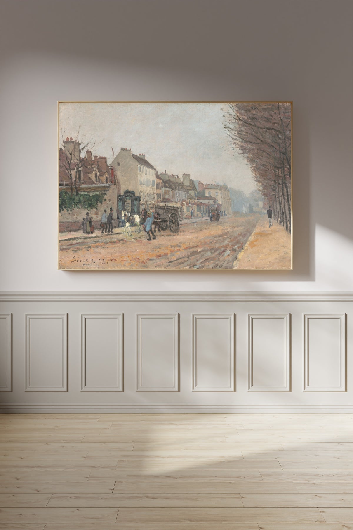 Alfred Sisley — Boulevard Héloïse, Argenteuil | Fine Art Print