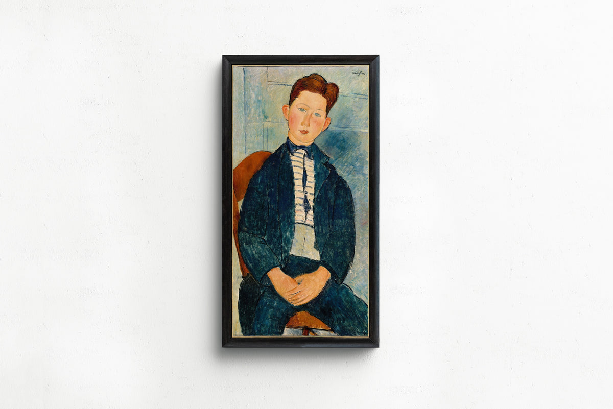 Amedeo Modigliani — Boy in a Striped Sweater | Fine Art Print