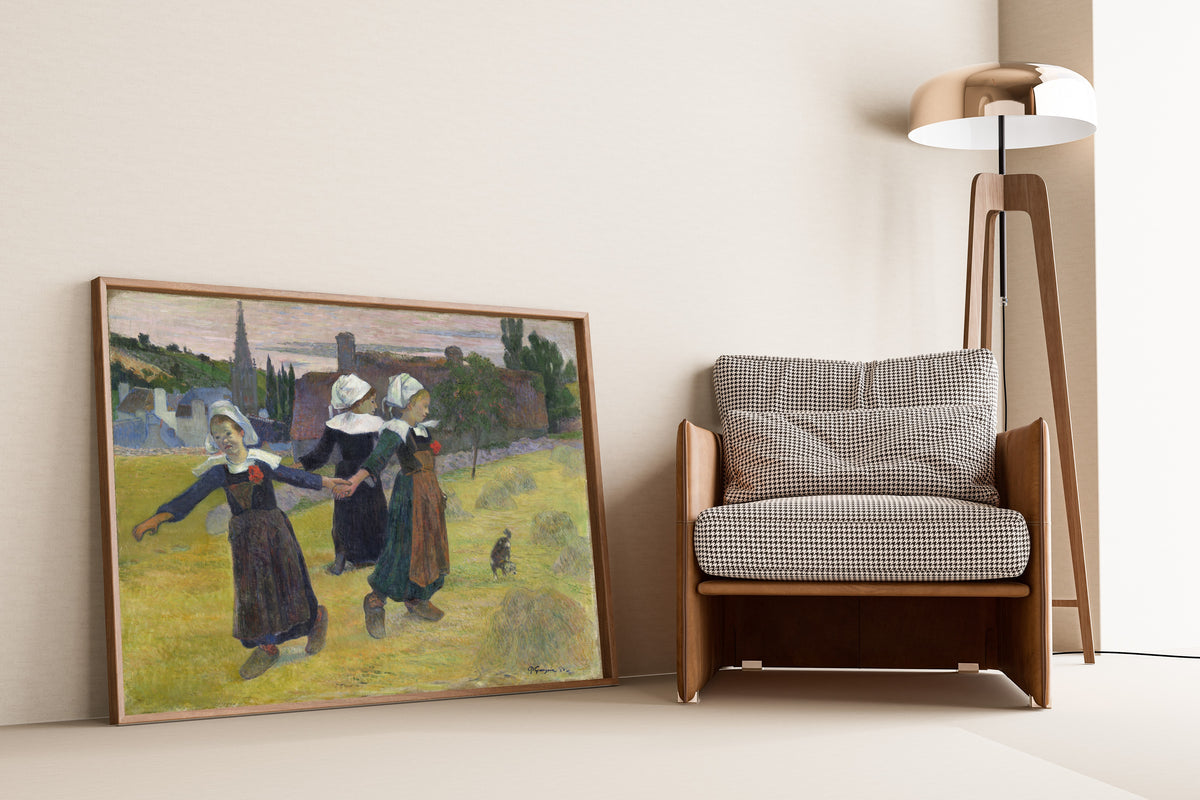 Paul Gauguin — Breton Girls Dancing, Pont-Aven | Fine Art Print
