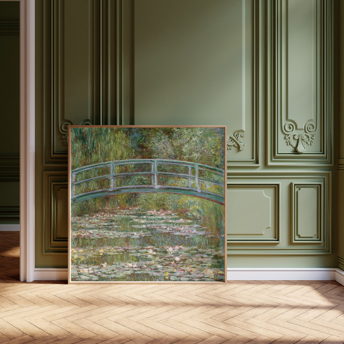 Claude Monet — Bridge over a Pond of Water Lilies | Fine Art Print