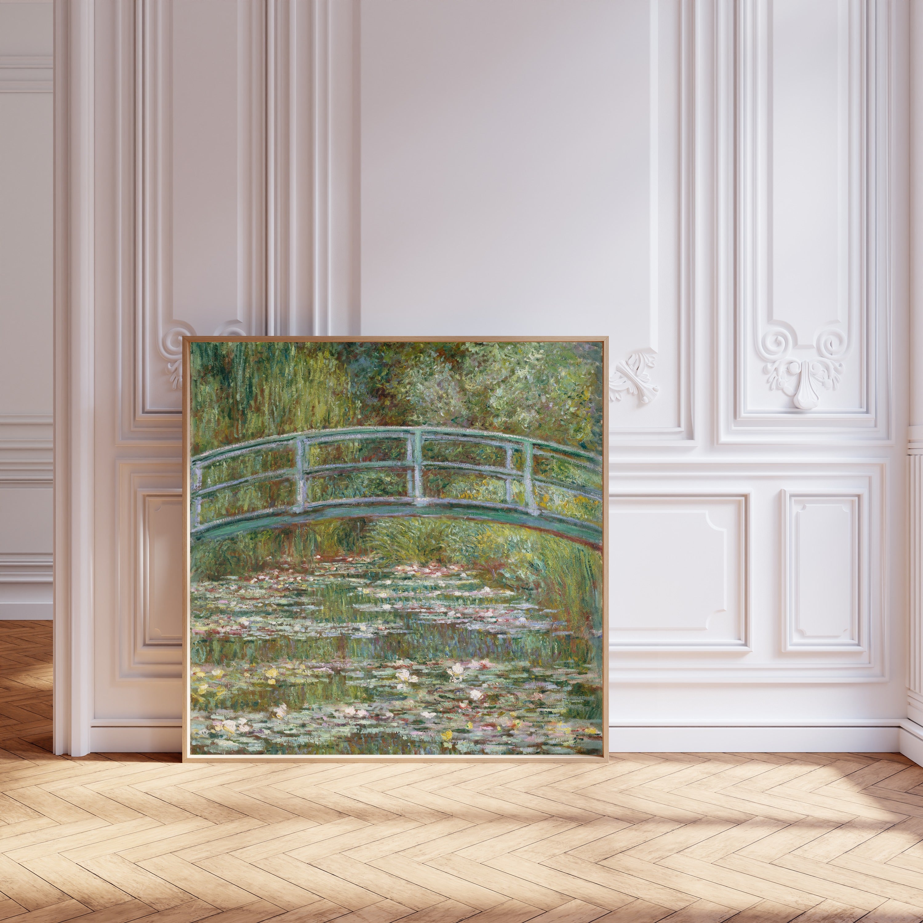 Claude Monet — Bridge over a Pond of Water Lilies | Fine Art Print