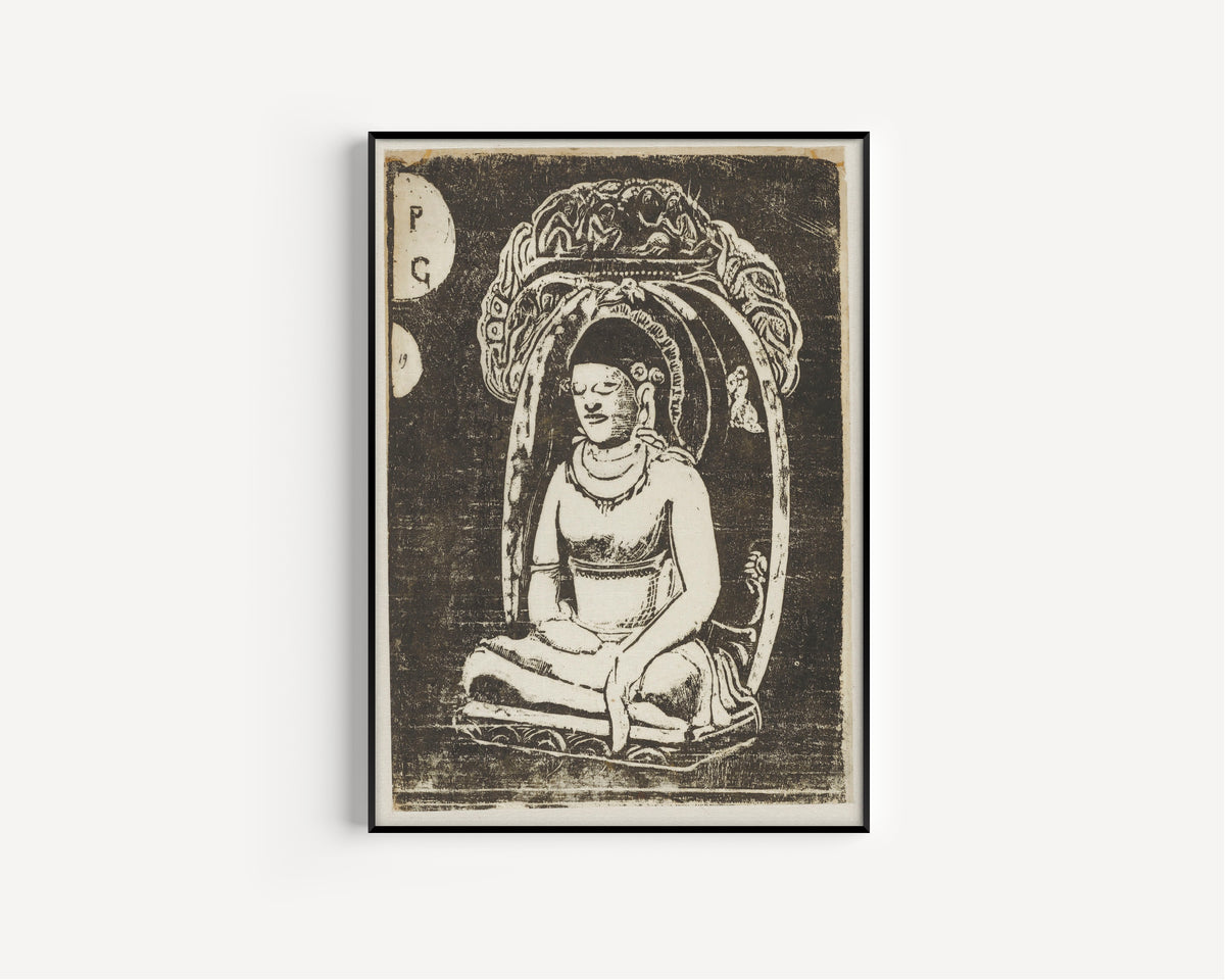 Paul Gauguin — Buddha | Woodcut Print