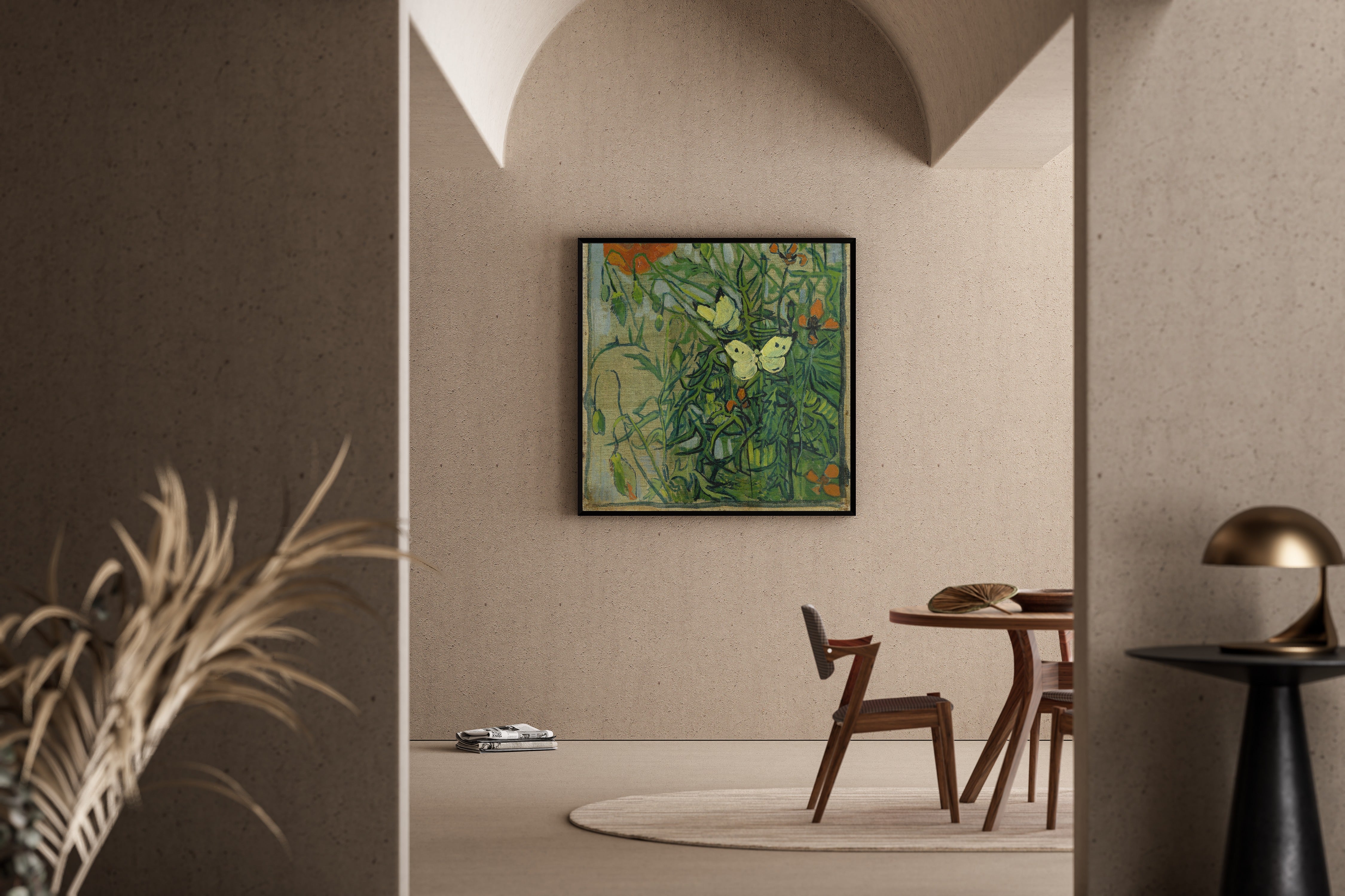 Vincent van Gogh — Butterflies and Poppies | Fine Art Print
