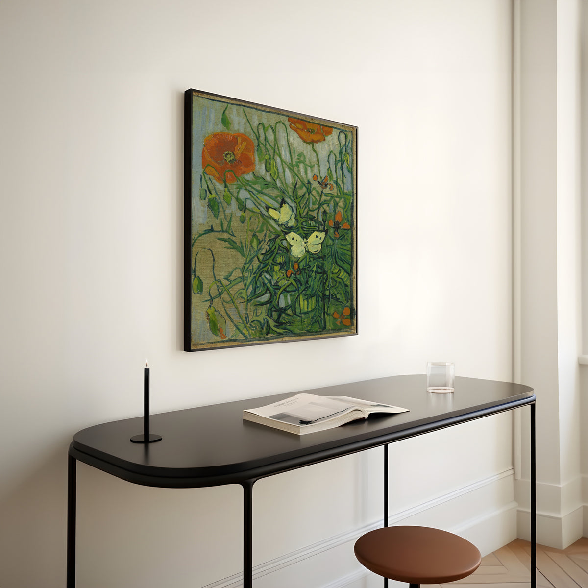 Vincent van Gogh — Butterflies and Poppies | Fine Art Print