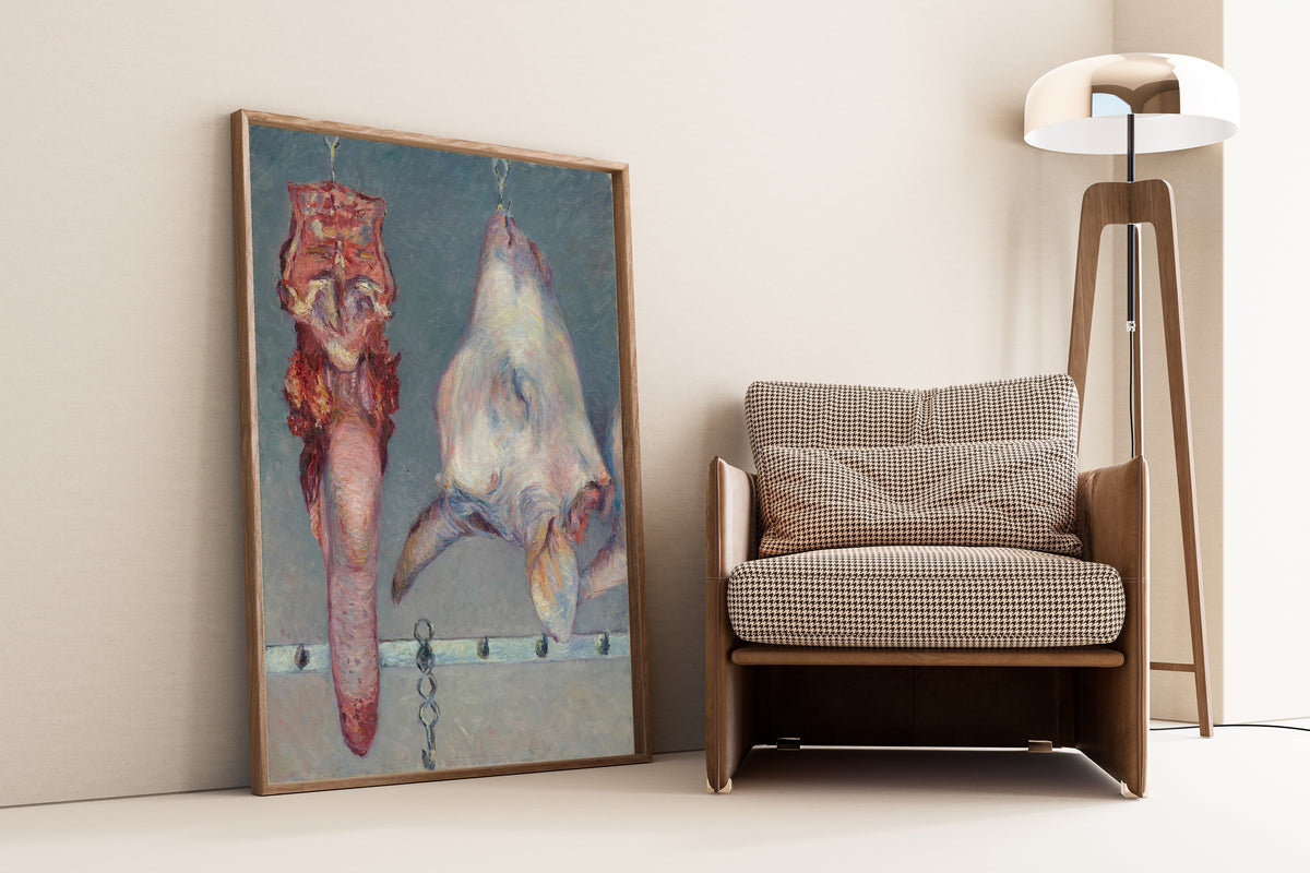 Gustave Caillebotte — Calf's Head and Ox Tongue | Fine Art Print