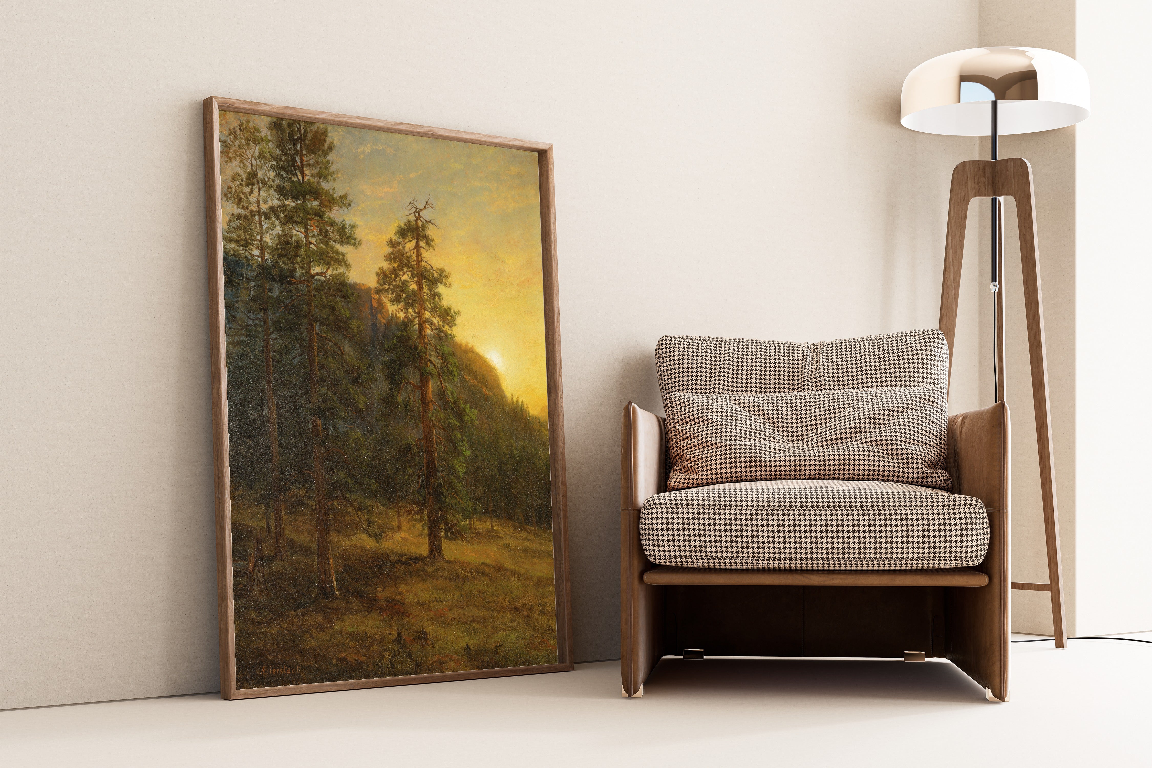 Albert Bierstadt — California Redwoods | Landscape Fine Art Print