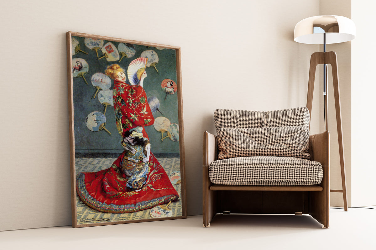 Claude Monet — La Japonaise (Camille Monet in Japanese Costume) | Fine Art Print