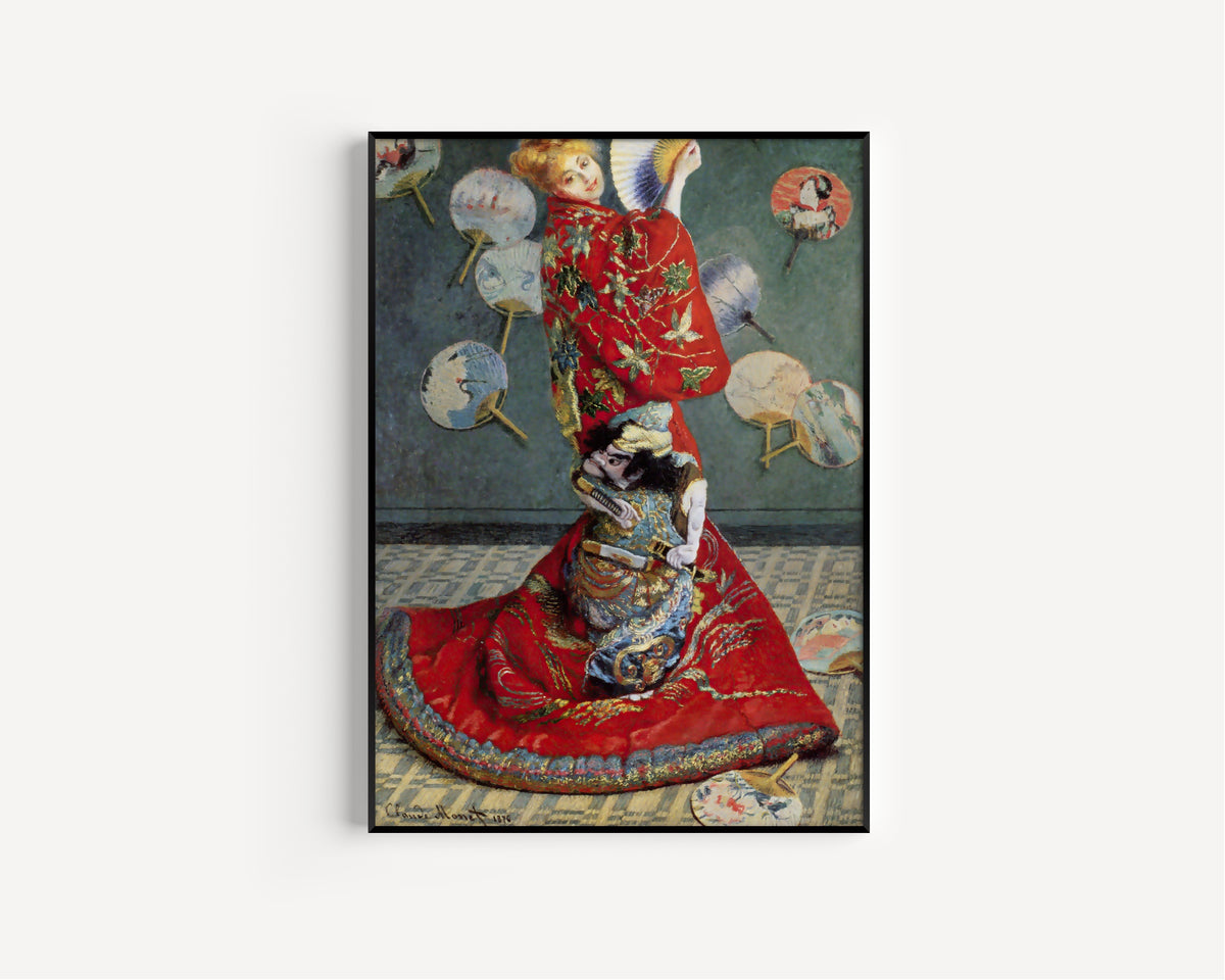 Claude Monet — La Japonaise (Camille Monet in Japanese Costume) | Fine Art Print