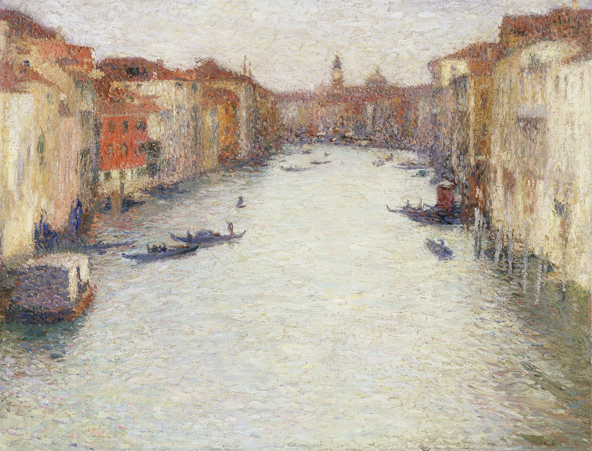 Henri Martin — Canal in Venice | Pointillist Landscape Print