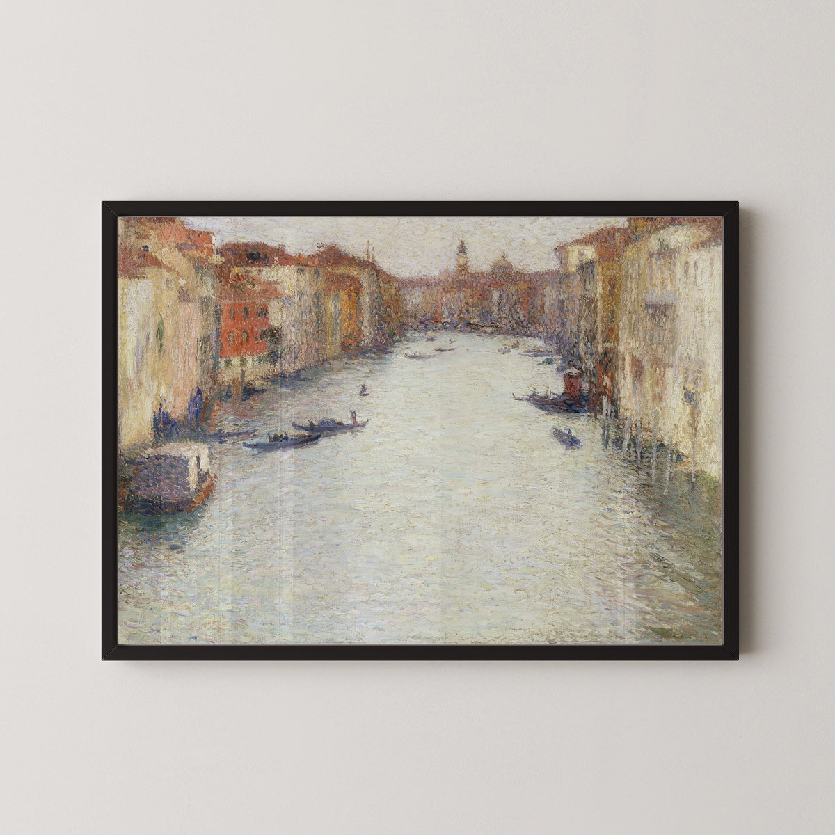 Henri Martin — Canal in Venice | Pointillist Landscape Print
