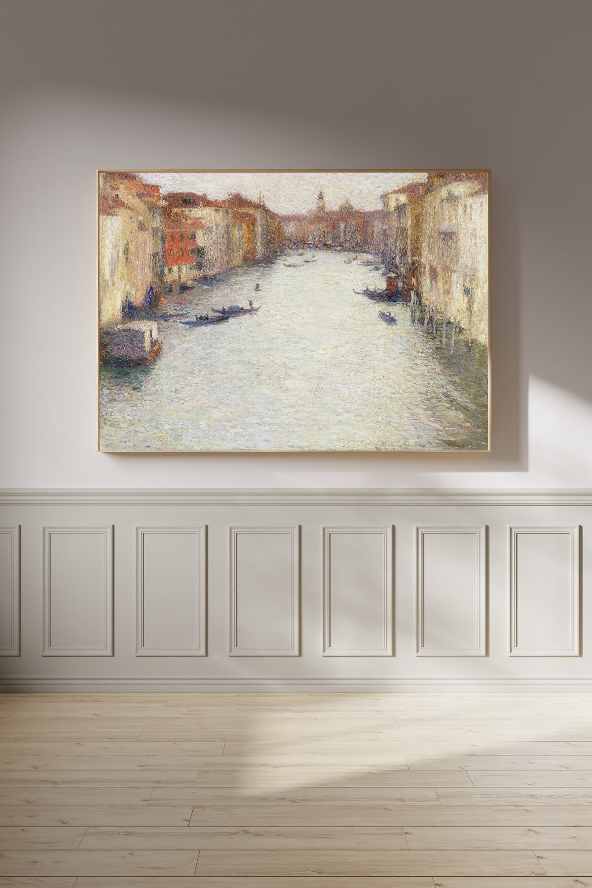 Henri Martin — Canal in Venice | Pointillist Landscape Print