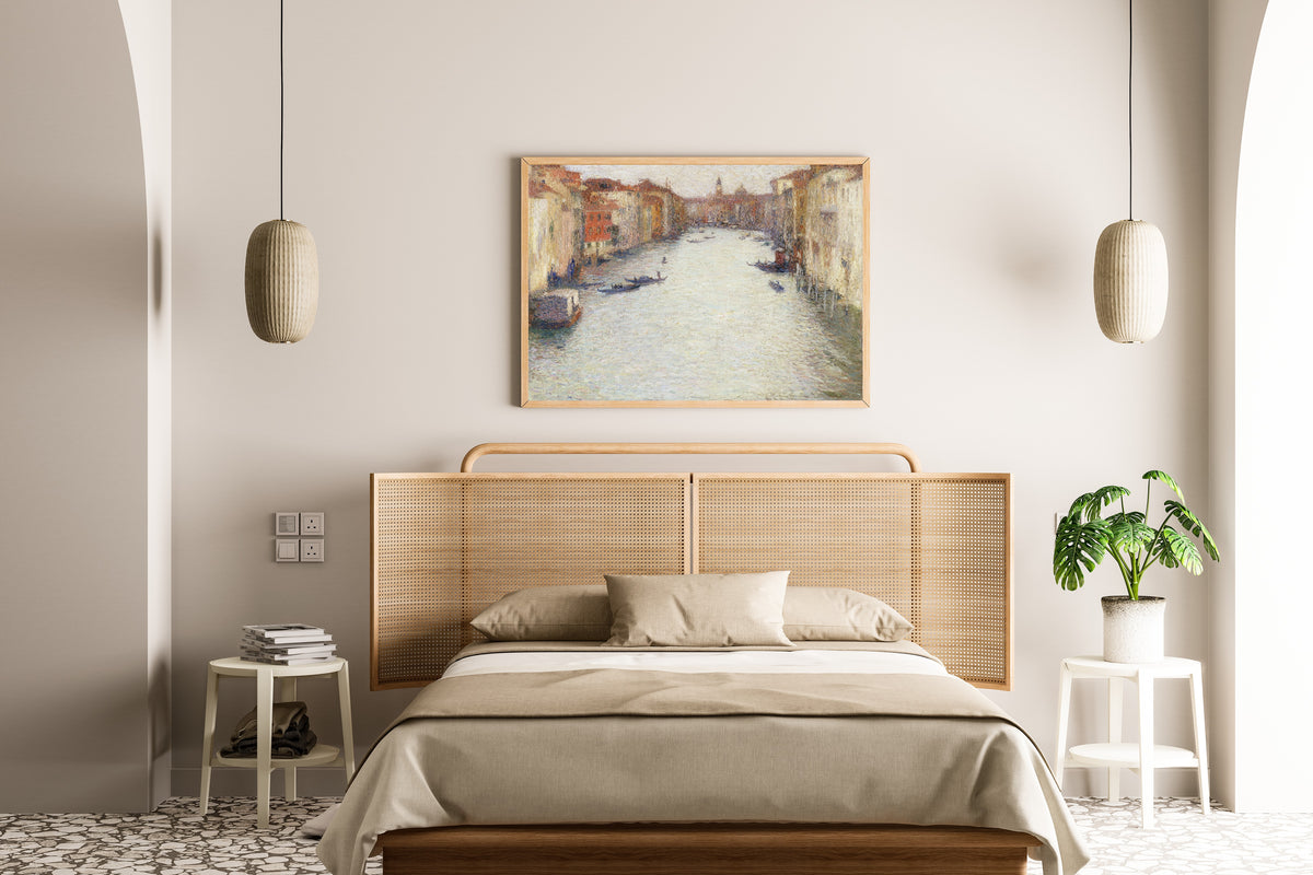 Henri Martin — Canal in Venice | Pointillist Landscape Print