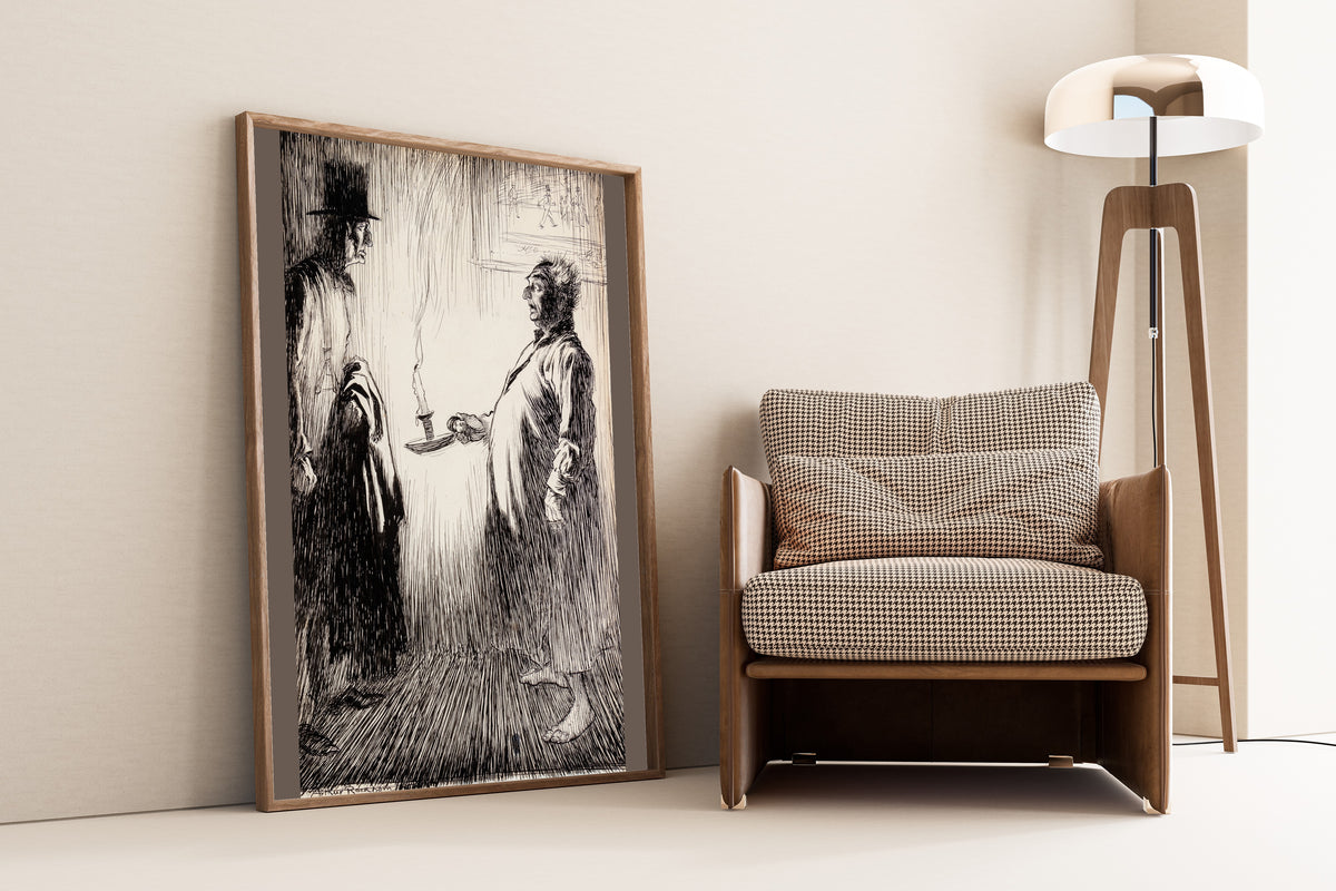 Arthur Rackham — Candlelight | Fairy Tale Illustration Print