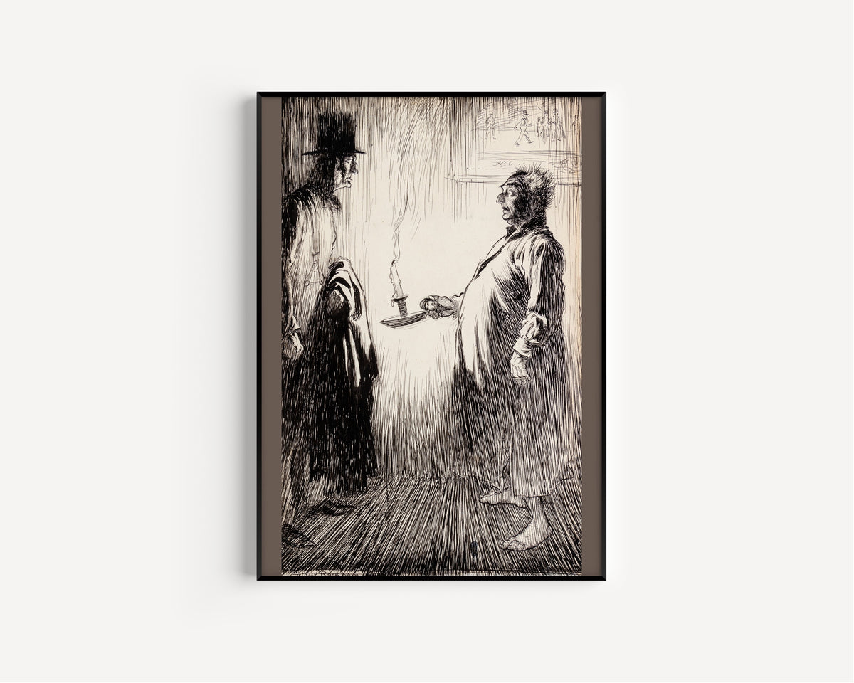 Arthur Rackham — Candlelight | Fairy Tale Illustration Print