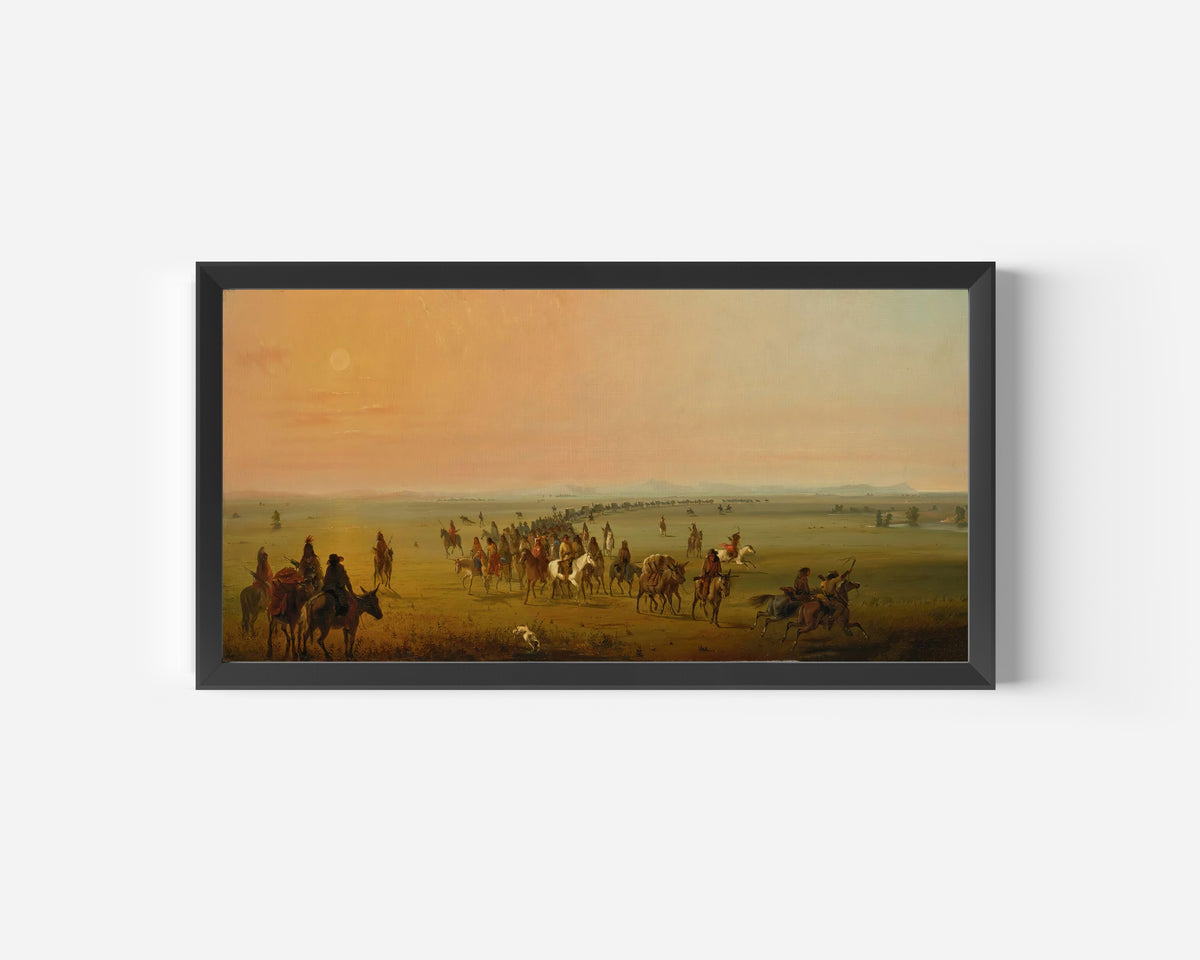 Alfred Jacob Miller — Caravan en Route | Western Art Print