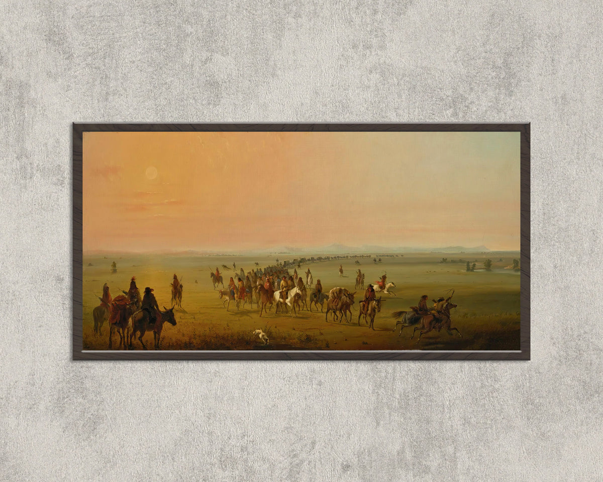 Alfred Jacob Miller — Caravan en Route | Western Art Print