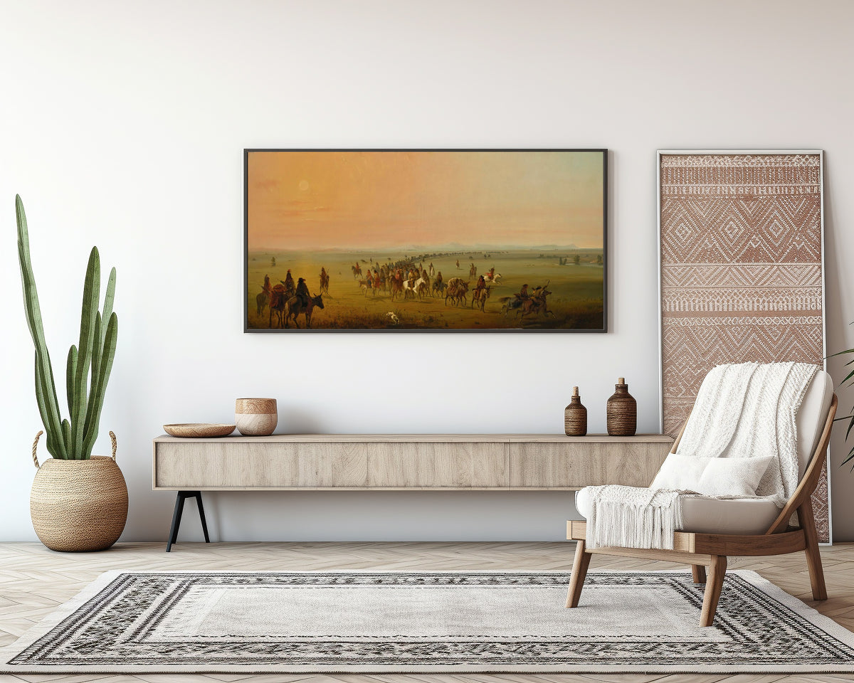 Alfred Jacob Miller — Caravan en Route | Western Art Print