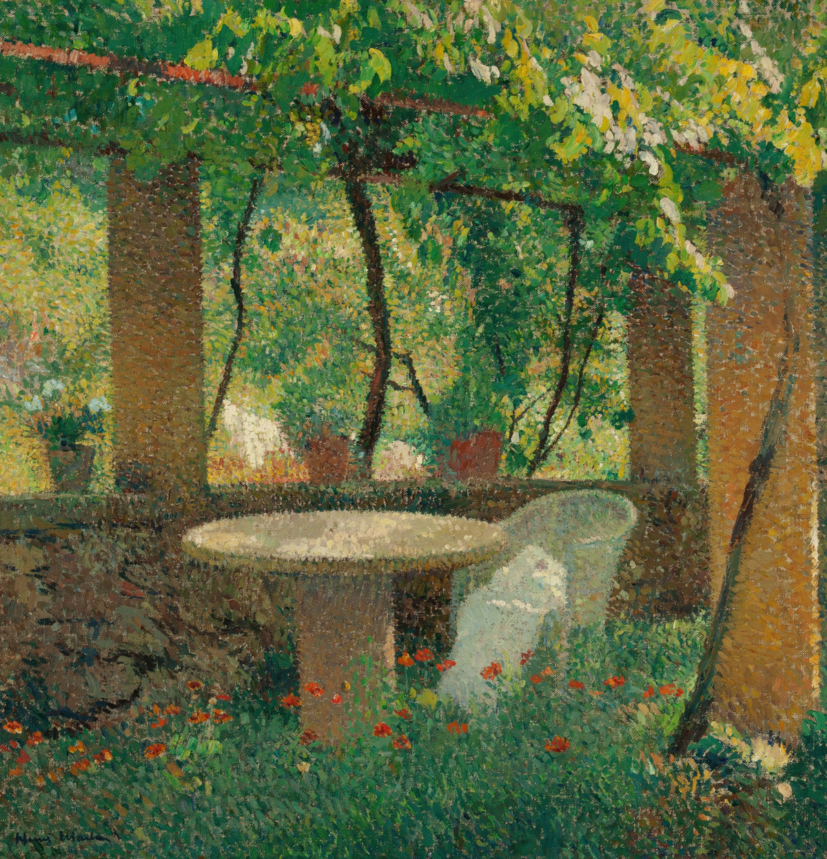 Henri Martin — Charmille | Pointillist Landscape Print