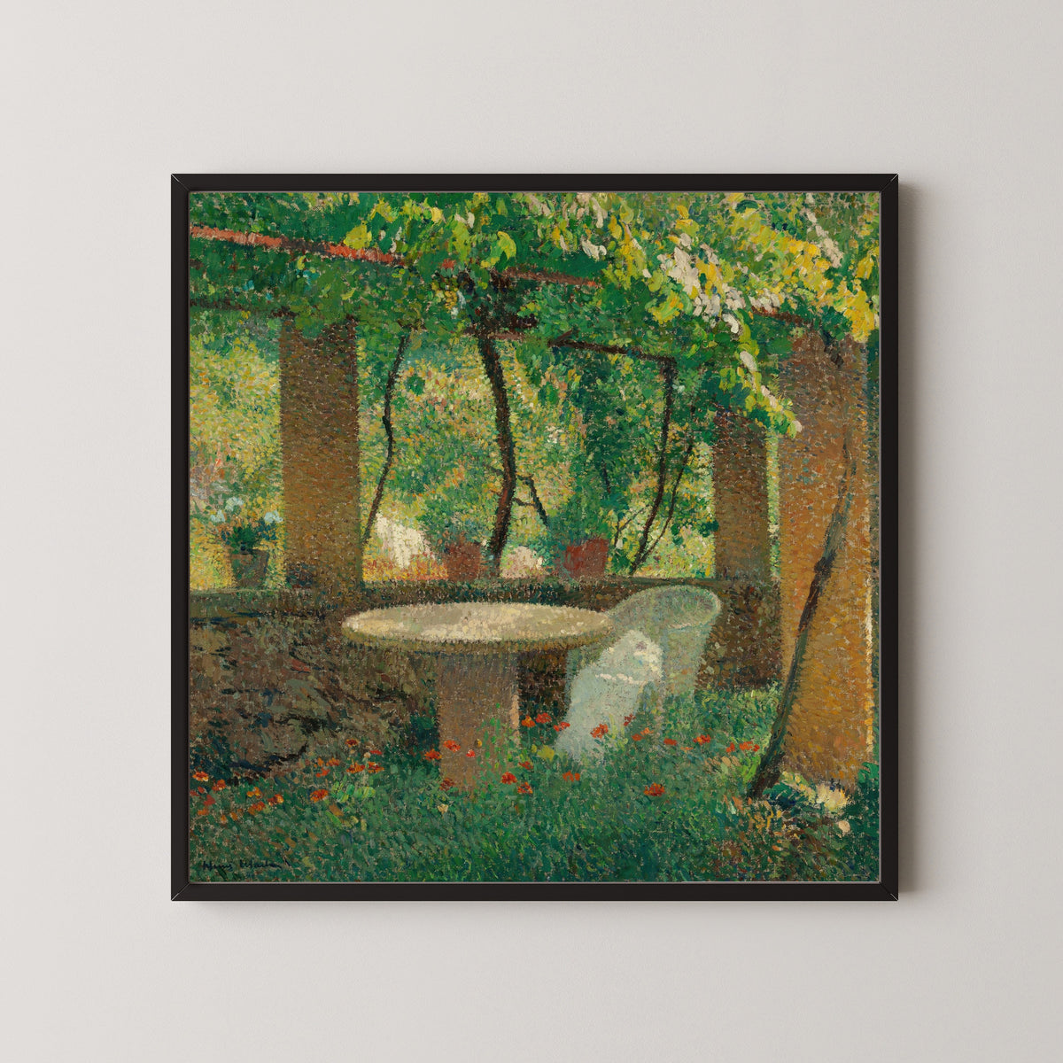 Henri Martin — Charmille | Pointillist Landscape Print