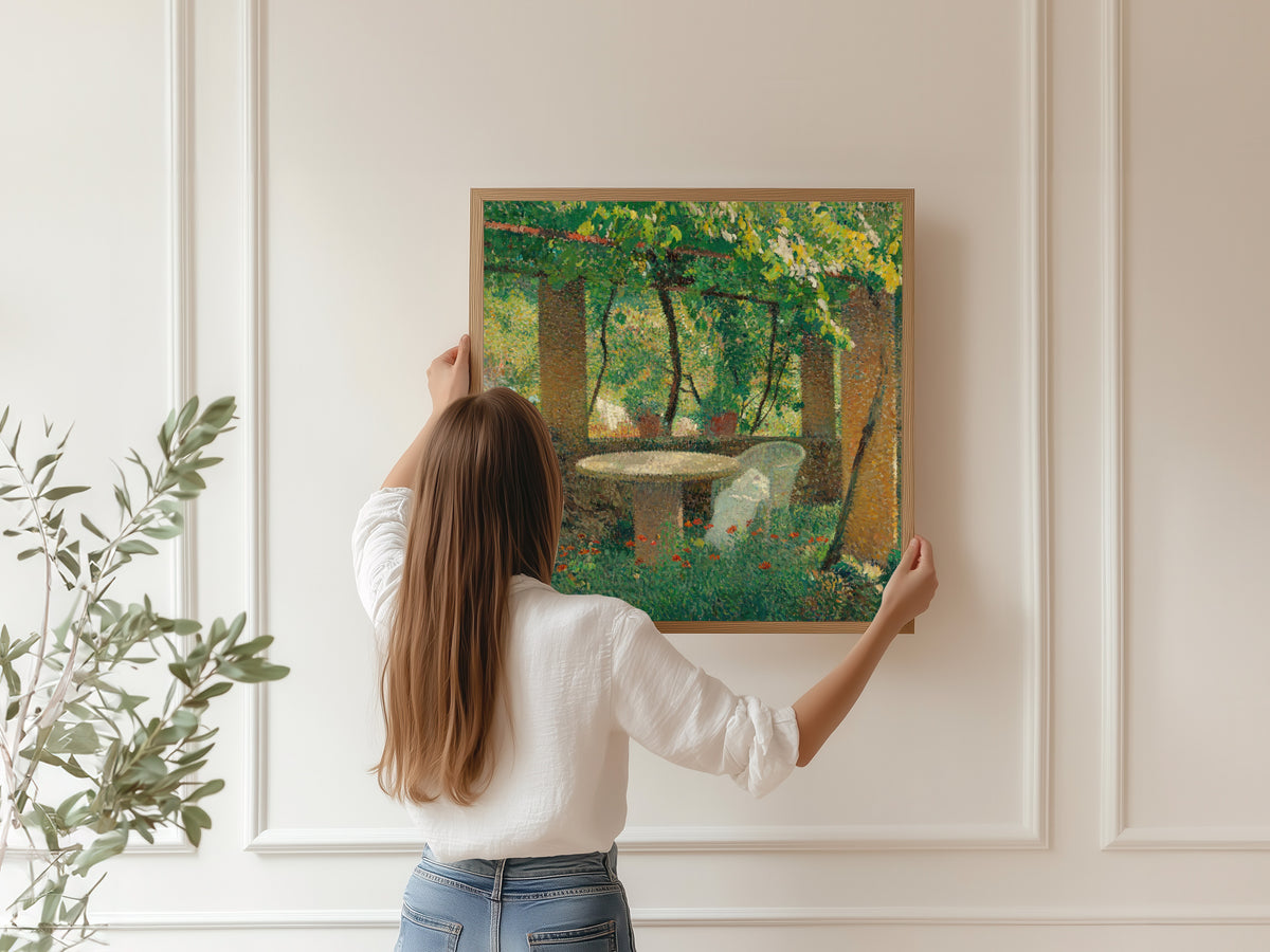 Henri Martin — Charmille | Pointillist Landscape Print
