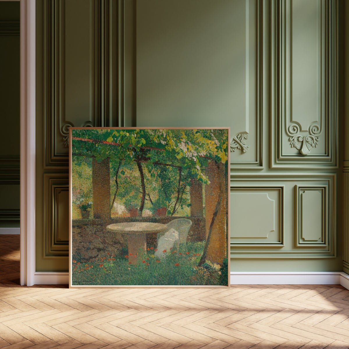 Henri Martin — Charmille | Pointillist Landscape Print