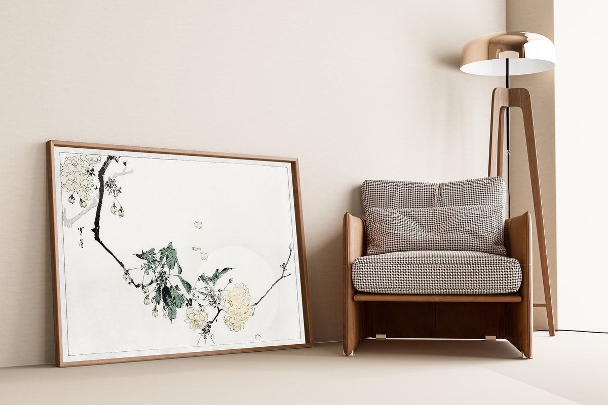 Watanabe Seitei — Cherry Blossom | Japanese Bird & Flower Woodblock Print