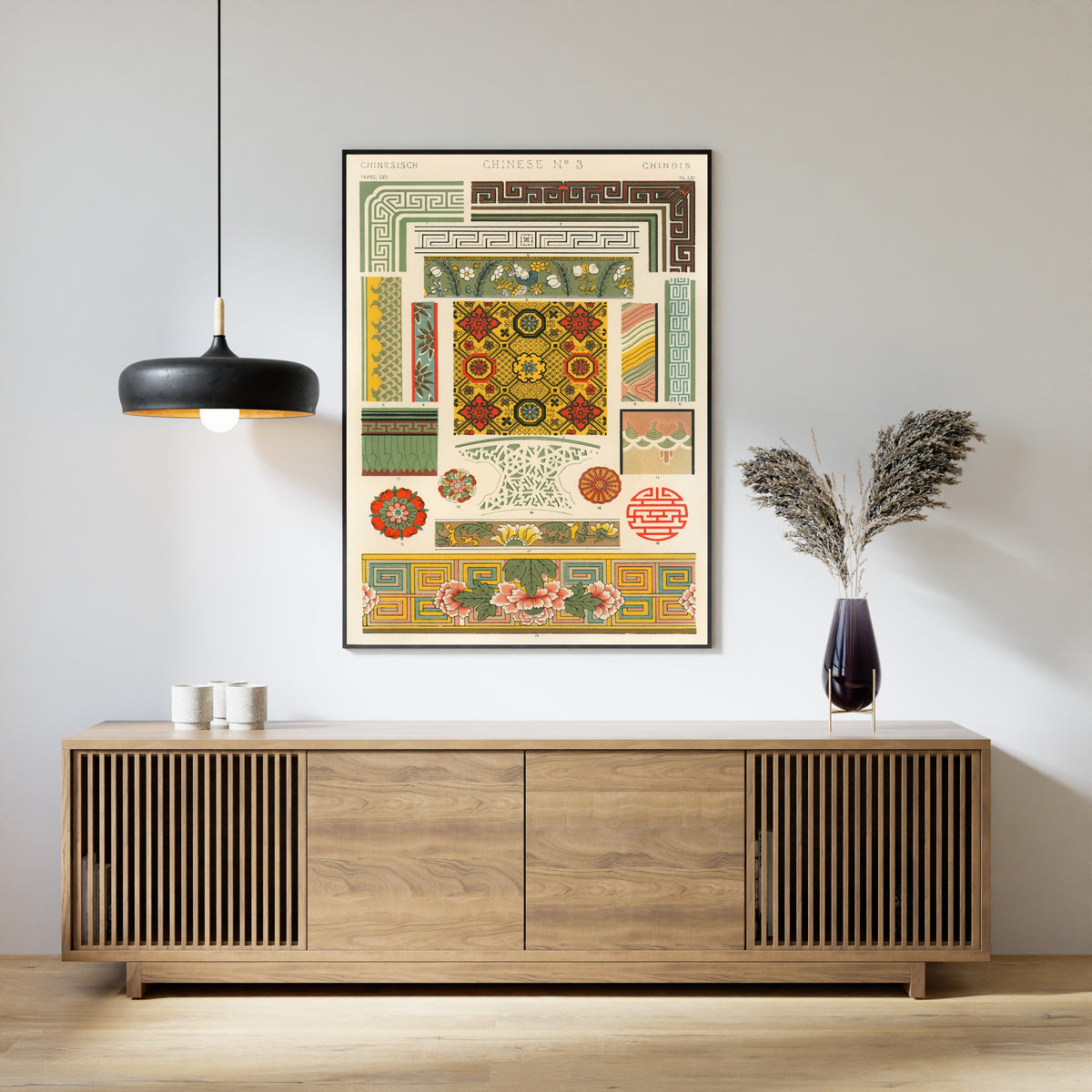 Owen Jones — Chinese No. 3 | Grammar of Ornament Design Print