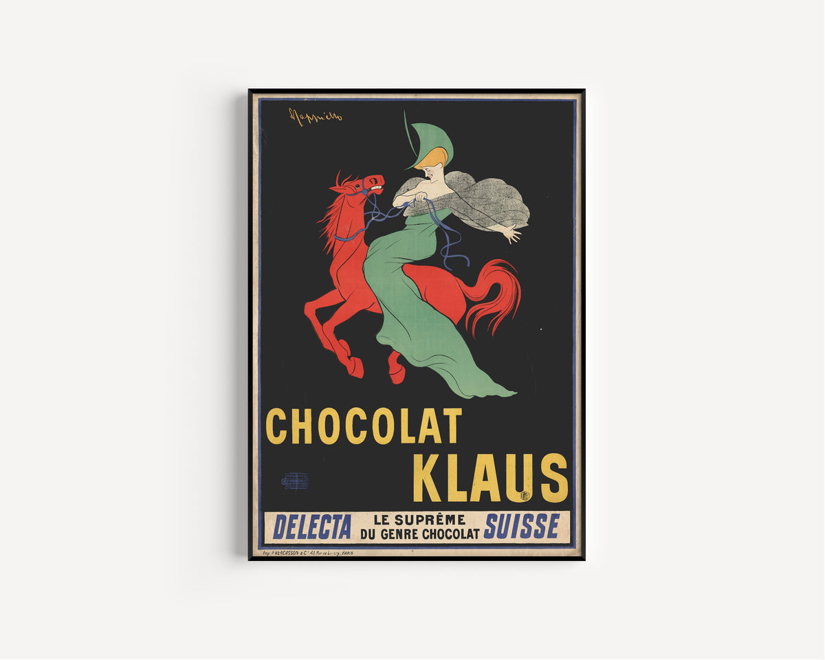 Leonetto Cappiello — Chocolat Klaus | Vintage Poster Print