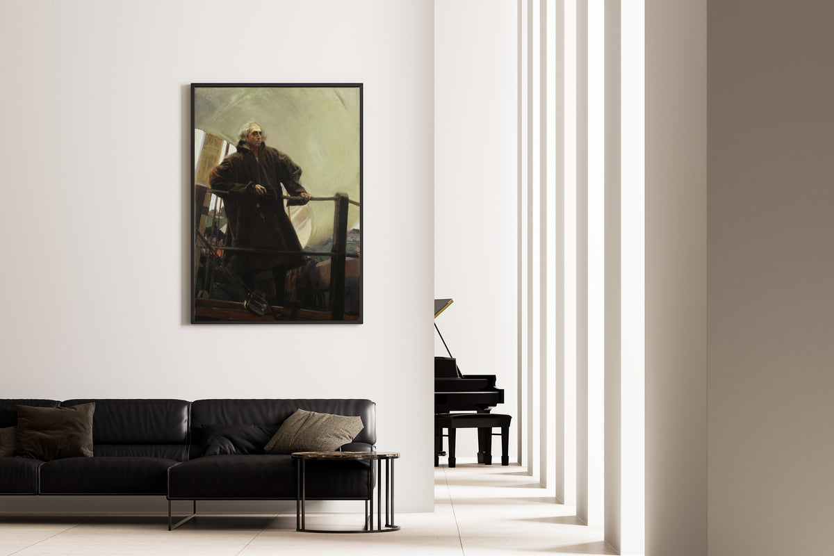 Joaquín Sorolla — Christopher Columbus Leaving Palos | Fine Art Print