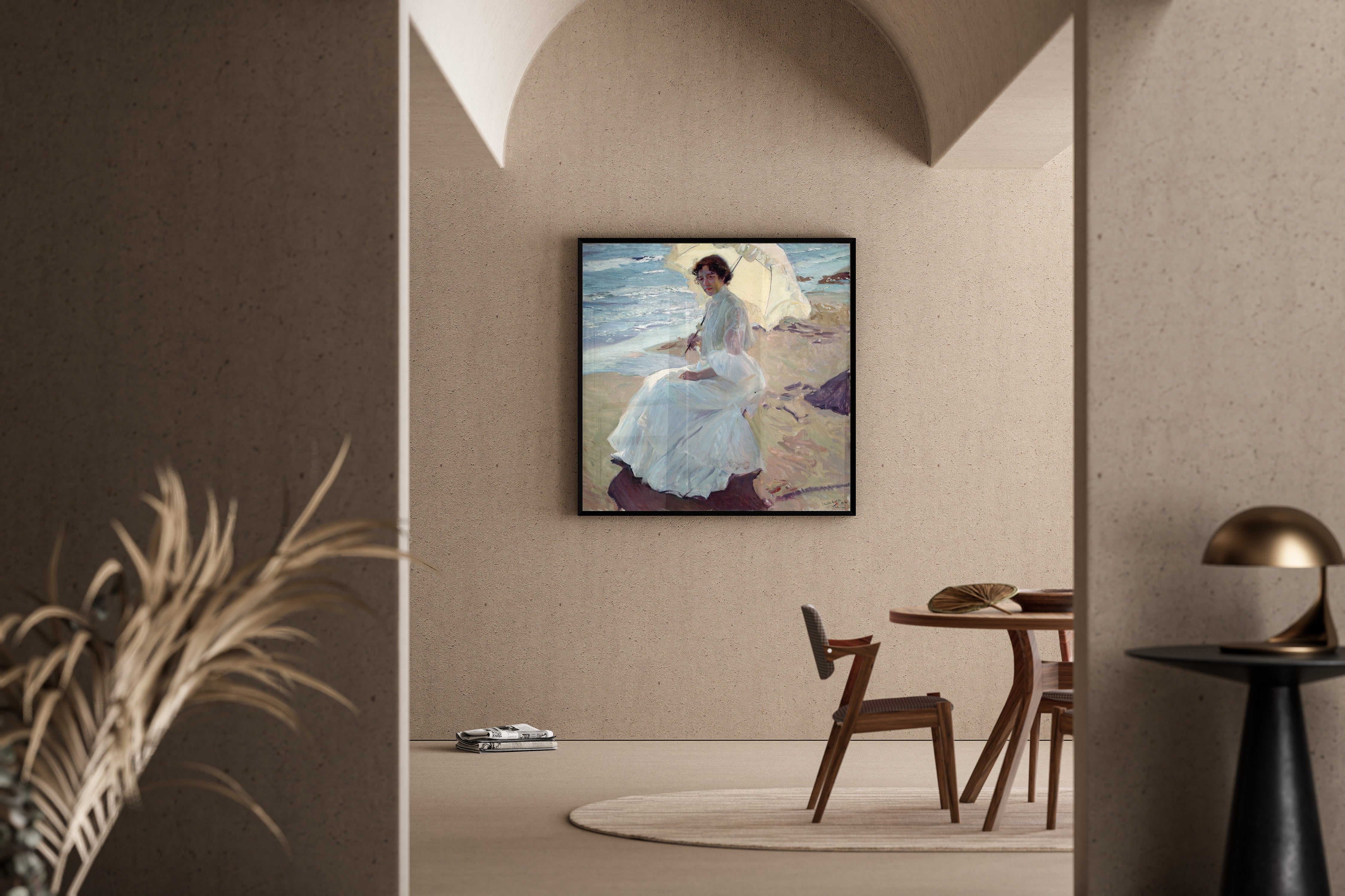 Joaquín Sorolla — Clotilde on the Beach | Fine Art Print