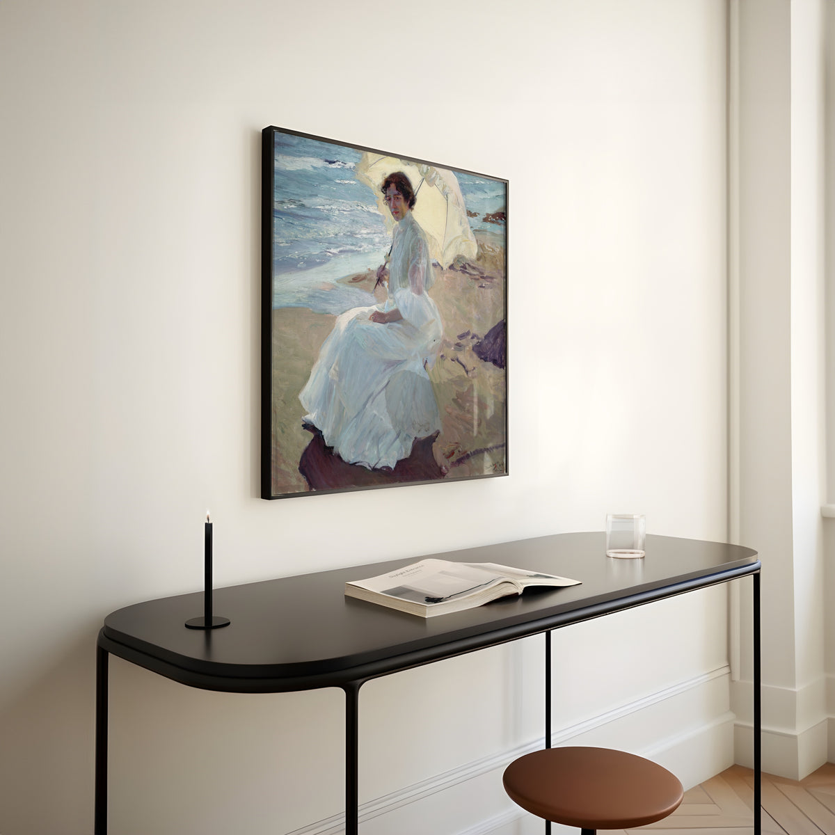 Joaquín Sorolla — Clotilde on the Beach | Fine Art Print
