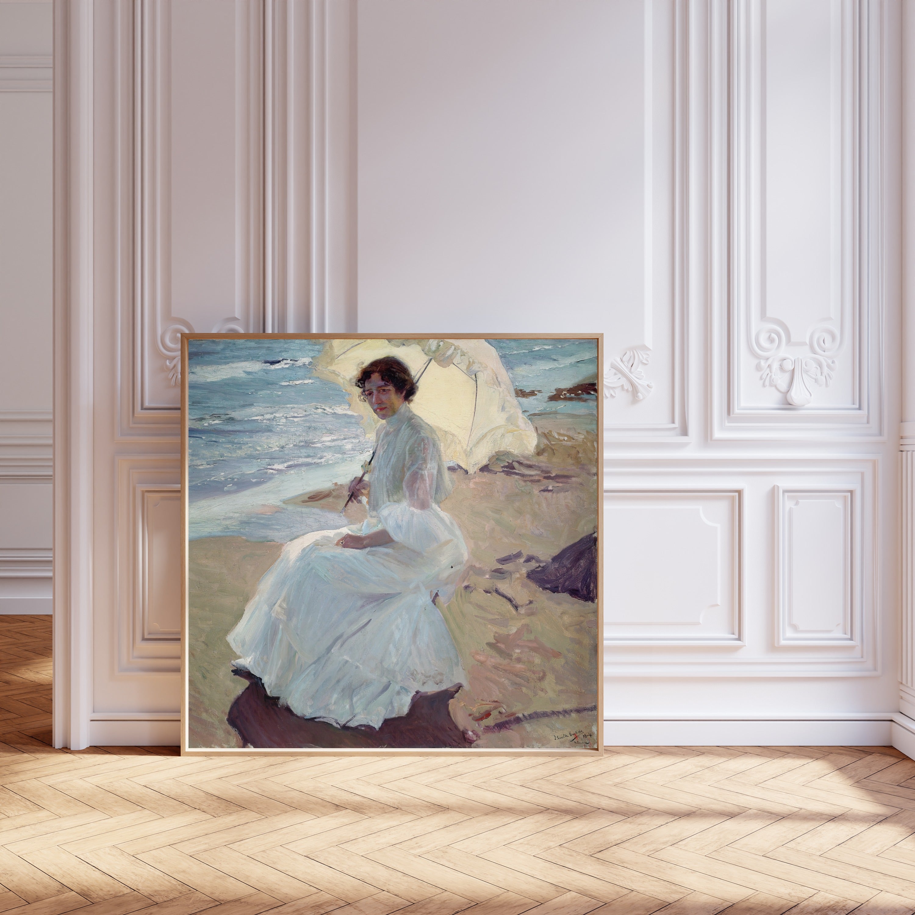 Joaquín Sorolla — Clotilde on the Beach | Fine Art Print