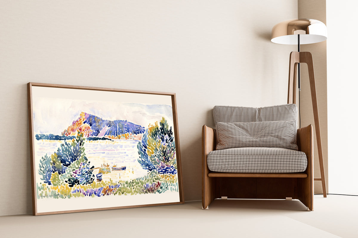 Henri-Edmond Cross — Coastal Hills | Fine Art Print