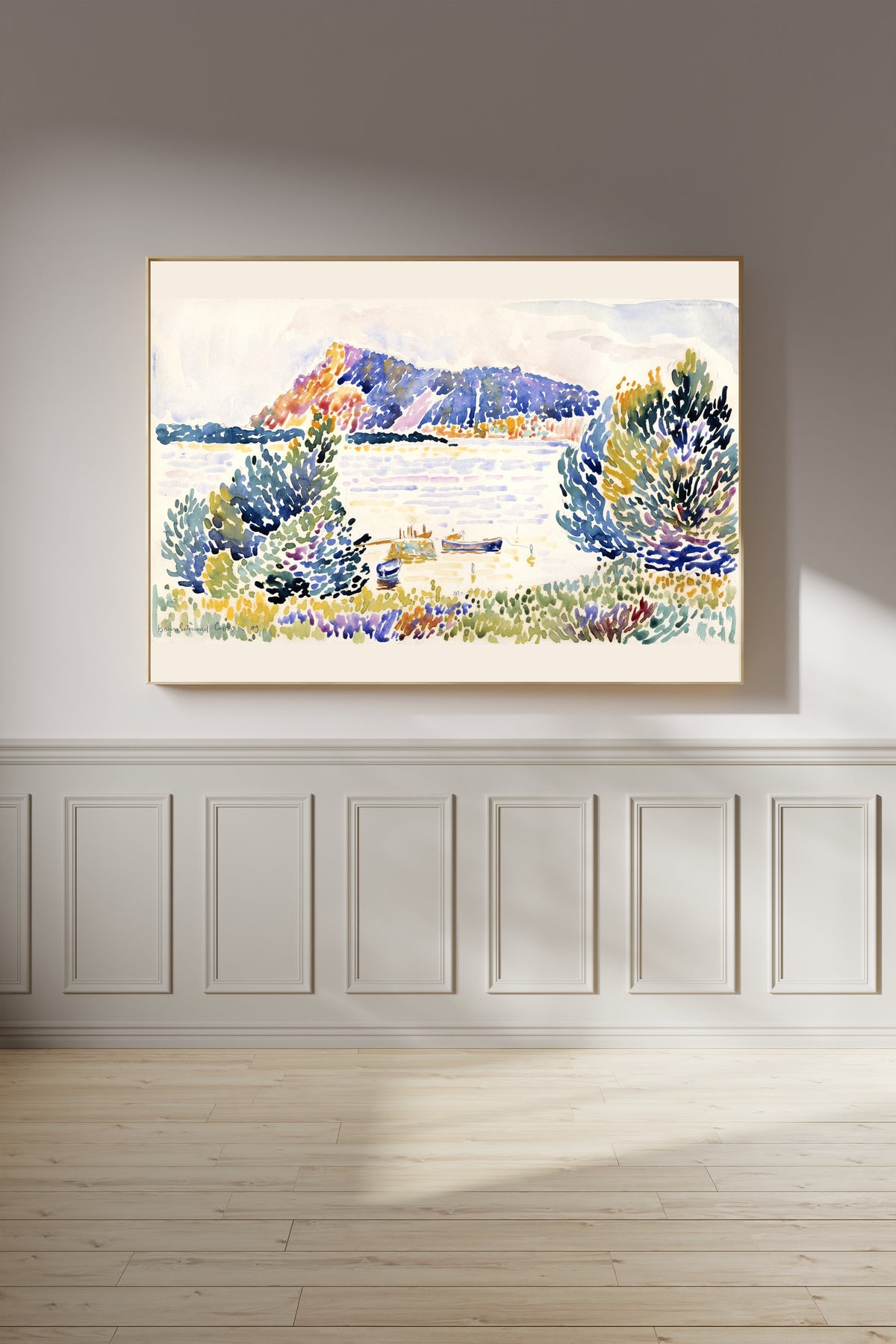 Henri-Edmond Cross — Coastal Hills | Fine Art Print