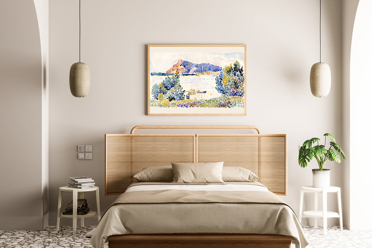 Henri-Edmond Cross — Coastal Hills | Fine Art Print