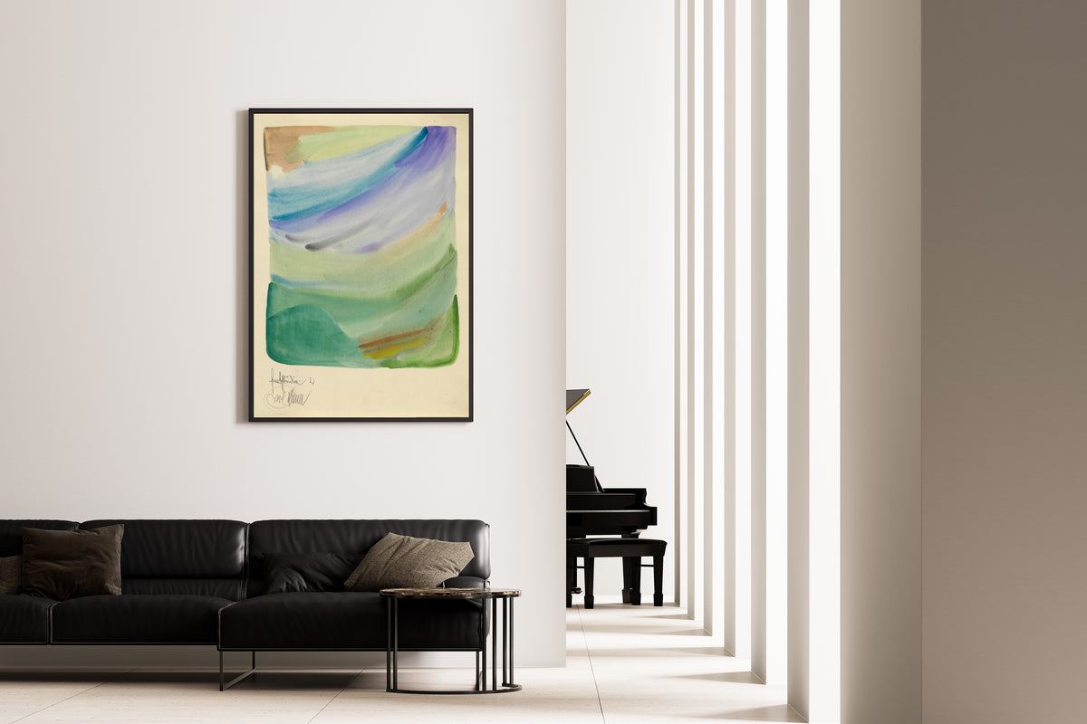 Karl Wiener — Colour Study No. 2 (Farbstudien) | Abstract Art Print