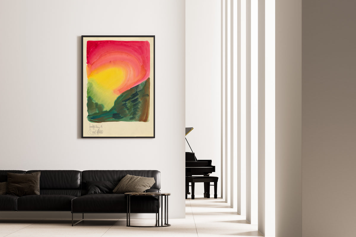 Karl Wiener — Colour Study No. 3 (Farbstudien) | Abstract Art Print