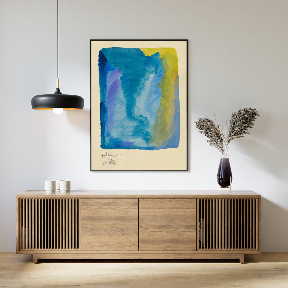 Karl Wiener — Colour Study No. 4 (Farbstudien) | Abstract Art Print