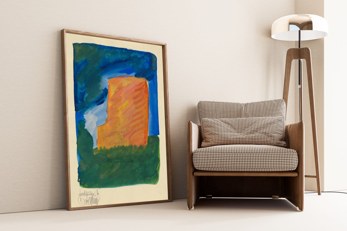 Karl Wiener — Colour Study No. 6 (Farbstudien) | Abstract Art Print