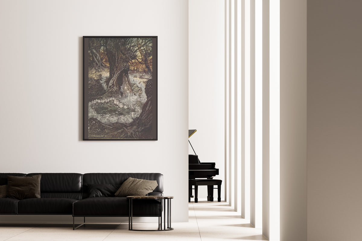 Arthur Rackham — Come, Now a Roundel | Shakespeare Illustration Print