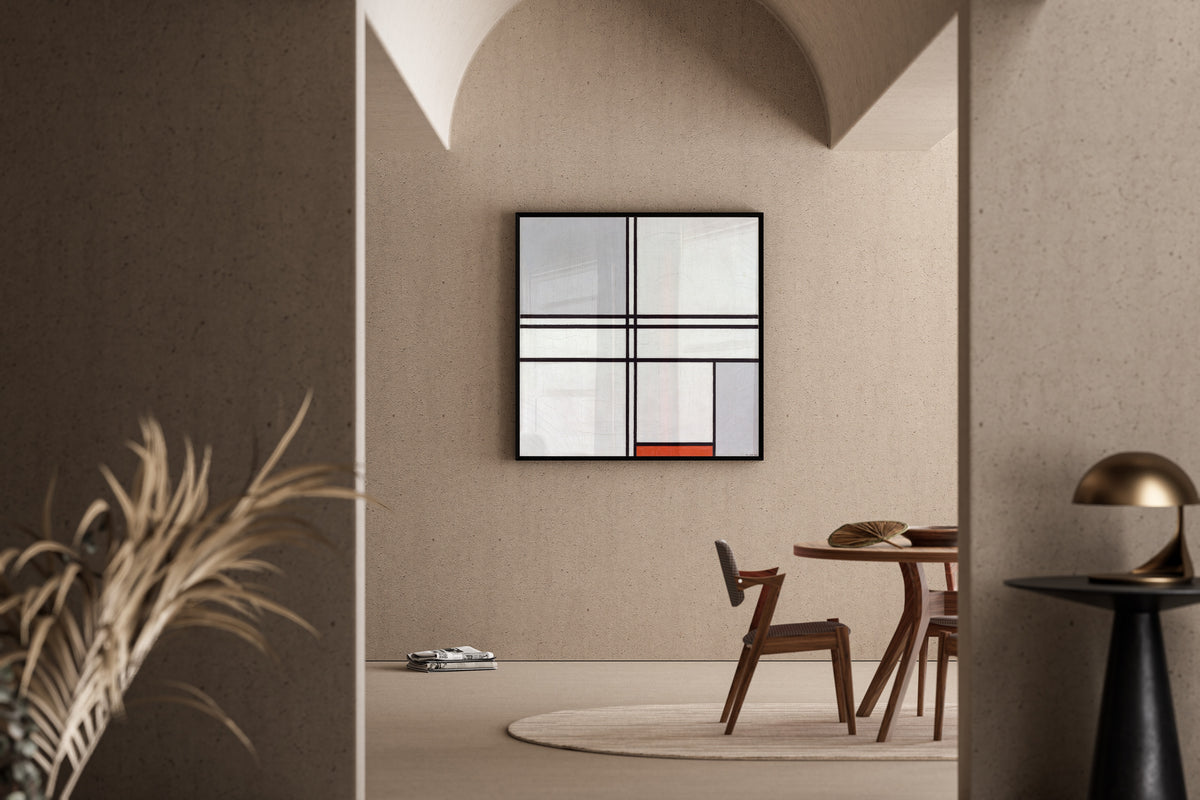 Piet Mondrian — Composition (No. 1) Gray-Red | Fine Art Print