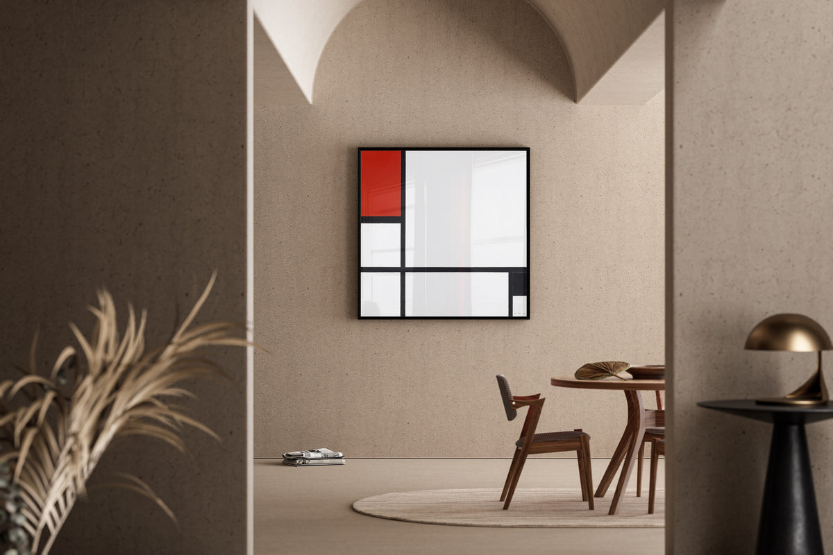 Piet Mondrian — Composition No. I, with Red and Black | Fine Art Print