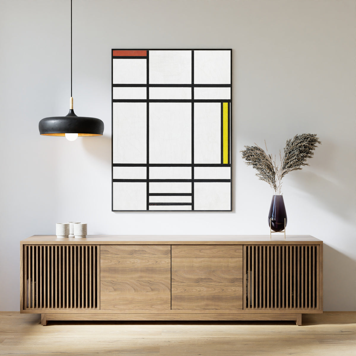 Piet Mondrian — Composition in White, Red, and Yellow | Fine Art Print