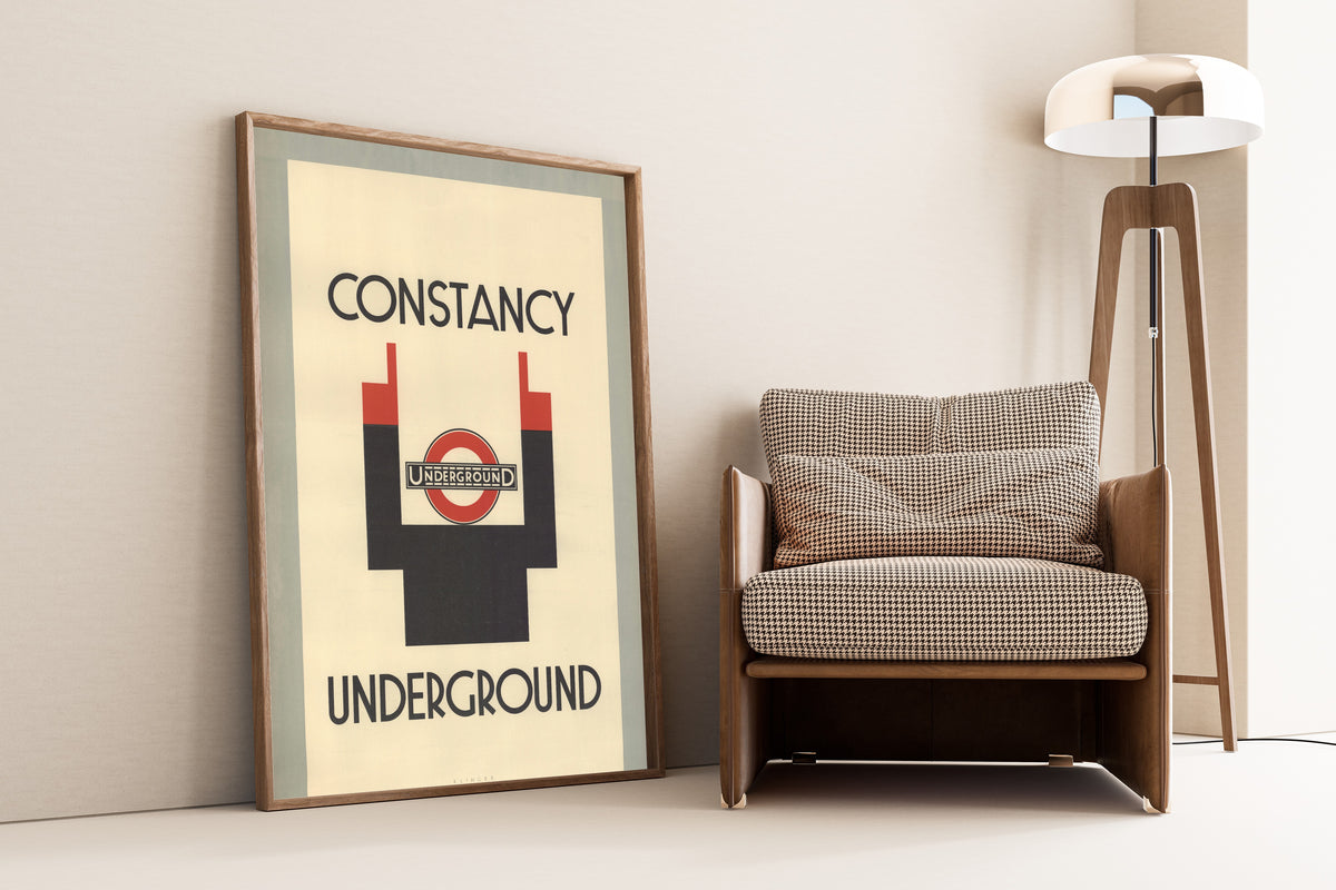 Julius Klinger — Constancy (London Underground) | Vintage Poster Print