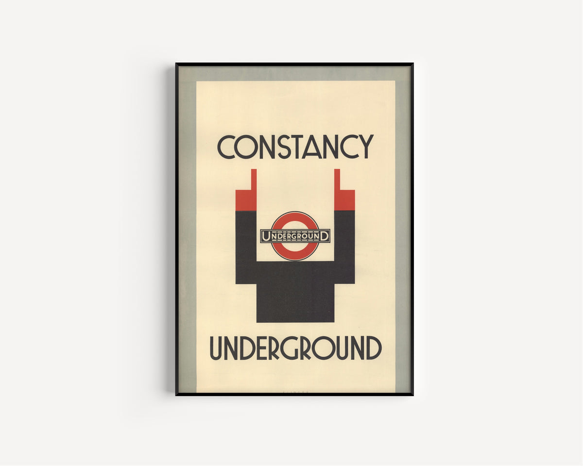 Julius Klinger — Constancy (London Underground) | Vintage Poster Print